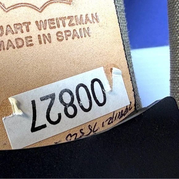 Stuart Weitzman Women's Black and Cream Loafers NWT - Picture 12 of 13